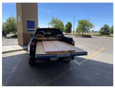 Prepare the cargo area